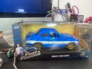 FAST & FURIOUS JADA BRIAN'5 FORD ESCORT Blue  - Picture 1 of 5