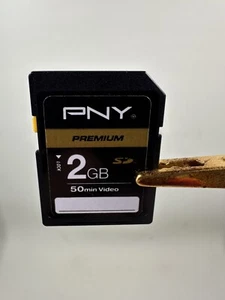 PNY Premium 2GB SD Memory card - Picture 1 of 2
