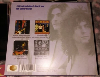 T.Rex☆Marc Bolan ☆The Warrior Box Set☆☆4 CD-BOX ☆☆Limed Edition☆Top Zustand☆rar - Bild 1 von 4