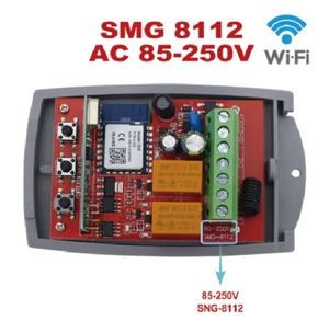 ✨Tuya 2-Kanal Wifi Wlan 433Mhz Rolling Code Funk Empfänger Schalter Garagentor✨ - Bild 1 von 4