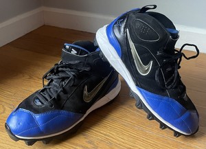 blue nike baseball cleats