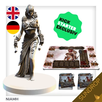 AWAKEN REALMS ●•• Tainted Grail ••● Kickstarter Exclusive ✩ NIAMH + SUNDROP ✩ ¡NUEVO Y EMBALAJE ORIGINAL!