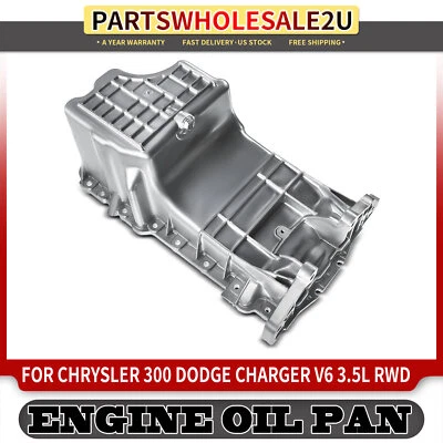 Pan de aceite del motor para Chrysler 300 2006-2007 Dodge Charger Magnum 3,5 L 264-520 Foto 1 de 4