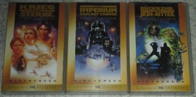 Star Wars 4 5 6 - VHS/SciFi/Harrison Ford/Mark Hamill/Carrie Fisher/FOX/SE - Bild 1 von 2