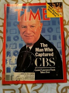 MAGAZINE TIME SEPT 22, 1986 THE MAN WHO CAPTURED CBS - Picture 1 of 4