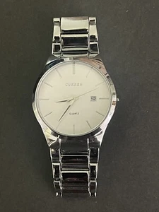 CURREN Watch Men's Quartz Stainless Steel Date Businessmen Wrist Career - Picture 1 of 6