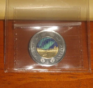 ICCS MS64 - 2017 BU Toonie Dance of the Spirits Glow in the dark $2 Two Dollars - Picture 1 of 2