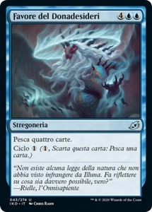 MTG Magic IKO Ikoria - 1x ITA NM 043 U Favore dei Donadesideri - Imagen 1 de 1