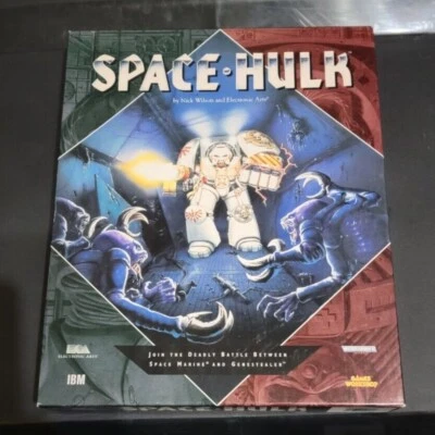 Space Hulk Vintage 1993 Big Box 3.5" Warhammer 40k IBM PC DOS Game COMPLETE - Image 1 of 3