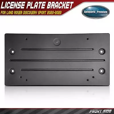 Soporte de matrícula delantero negro para Land Rover Discovery Sport 2020-2023 Foto 1 de 4