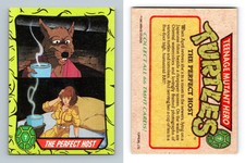 The Perfect Host #7 - Teenage Mutant Hero Turtles 1990 Topps Trading Card