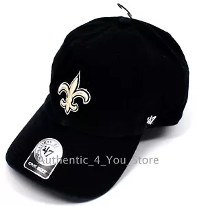 NUOVO cappello da baseball Forty Seven '47 New Orleans Saints NFL taglia unica berretto regolabile - Foto 1 di 3
