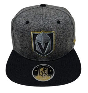 Zephyr NHL Vegas Golden Knights RARE "Tremor" Flat Bill SnapBack Hat BRAND NWT - Picture 1 of 5
