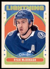 2021-22 OPC O-Pee-Chee Retro #403 Ryan McDonagh - Tampa Bay Lightning