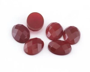 Agate Oval Faceted 16x12mm Cabochon cab77-05 - Picture 1 of 2