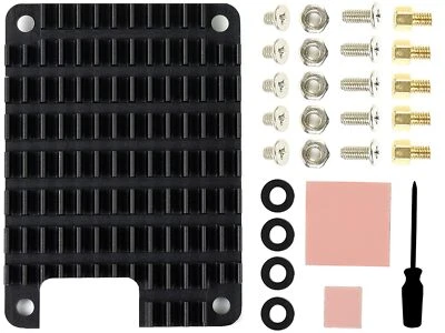 Dedicated Aluminum Heatsink Compatible with Raspberry Pi Compute Module 5 (CM5)  - Image 1 of 2