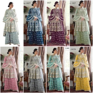 New Wedding Indian Readymade Wear Dress Salwar Party Kameez Pakistani Bollywood - Picture 1 of 11