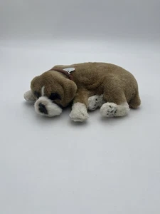 PERFECT PETZZZ sleeping dog BREATHES puppy bulldog Pug - Picture 1 of 12