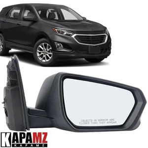 Right Power Mirror for Chevrolet Equinox GMC Terrain 2018-2022 Textured Black - Picture 1 of 11