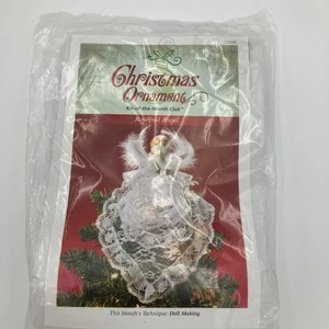 Annie's Ático Árbol de Navidad Topper Rosebud Angel Kit del Mes Club - Imagen 1 de 6