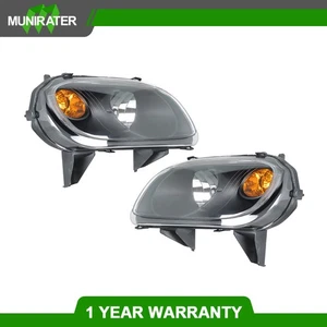 Front Headlight Assembly Fit For Chevolet HHR 2006-2011 LH + RH Pair Clear Lens - Picture 1 of 12