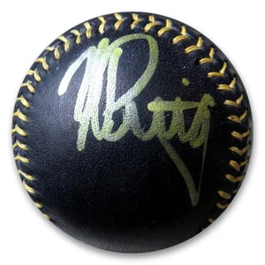 Yasiel Puig Signed Autographed MLB Black Baseball Dodgers Reds JSA KK94246 - Picture 1 of 3