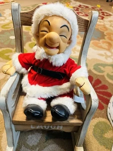 Vintage Mr Magoo Weihnachten Plüschpuppe 1980er 14 Zoll - Bild 1 von 12