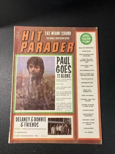Hit Parader Oct 1970 Paul McCartney Slade Moody Blues Dixie Flyers Jerry Wexler - Picture 1 of 5