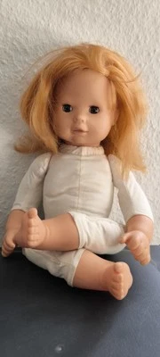 Götz Schlenker Puppe 42 Cm Ohne kleidung Rote haare - Bild 1 von 4