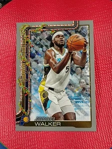 2025-26 Topps Holiday Jarace Walker SP Silver Glitter Card #H41 Indiana Pacers🏀 - Bild 1 von 9