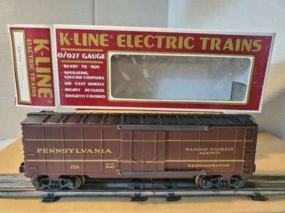 Vintage 1991 K-Line K80-7508 Pennsylvania Classic Express Mail Car 2724 NIB - Image 1 of 4