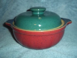 Denby Harlequin 1.5 Qt Casserole Covered England EC - Picture 1 of 3