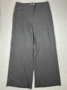 Habitat Pants Womans Small Black Wide Leg Baggy Cropped Cargo High Rise Trousers - Picture 1 of 7