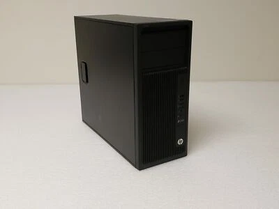HP Z240 Workstation Xeon E3-1240 v5 3.50Ghz  8GB RAM  128GB SSD  4TB HDD  Q4000 - Image 1 of 3