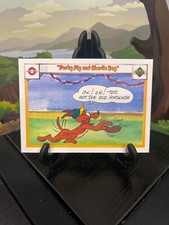 1990 Upper Deck Comic Ball Porky Pig and Charlie Dog #38