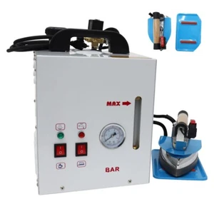 110V 4L Tank Industrie Dampf Elektrisch Bügeleisen Kessel Flasche Typ Dampfleistung 3,5kg - Bild 1 von 19