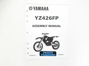 NOS Genuine Yamaha Dealer Factory Assembly Manual YZ426F YZ 426F 2002 - Bild 1 von 2