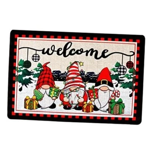 Christmas Door Mat,Christmas Welcome Mat,Christmas Doormat,Merry Christmas - Picture 1 of 8