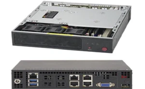 Supermicro SYS-E200-8D Mini-1U Server - Xeon D, X10SDV-6C-TLN4F, 101F - Picture 1 of 1