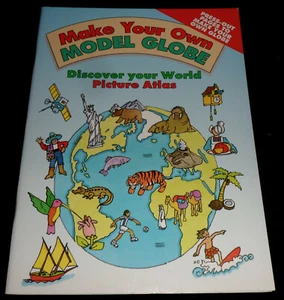 Make Your own Model:  MODEL GLOBE (Press-out) :B/New PB, 1994  - Picture 1 of 2