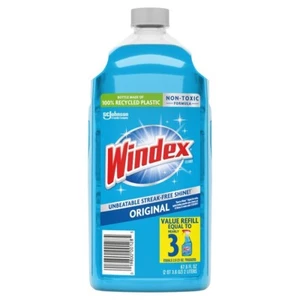 Windex Glass Cleaner Refill, Original Blue, 2 L - Picture 1 of 3
