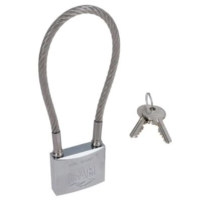 50mm Marine Cable Padlock Stainless Steel Shackle Rust Proof Boat Yacht - Image 1 of 4