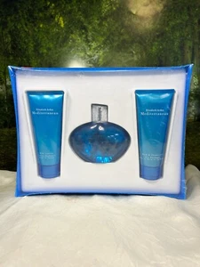 ELIZABETH ARDEN MEDITERRANEAN 100ML EDP SP/ 100ML SHOWER GEL/ 100ML BODY LOTION - Picture 1 of 7