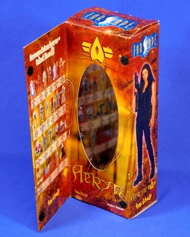 FARSCAPE AERYN SUN PEACEKEEPER FIGURE BOXED 2003 Cover