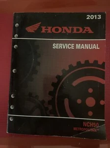 OEM HONDA 2013 NCH50 METROPOLITAN MANUAL DE SERVICIO NCH 50 NUEVO - Imagen 1 de 8
