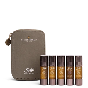 Saje Pocket Farmacy Physical Edition Best Of Saje Remedy Kit Grey 4pcs NEW - Picture 1 of 2