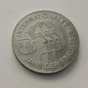 *1975 5MARK INTERNATIONALES JAHR DER FRAU -JÄGER 1558 Vz.plus - Bild 1 von 9