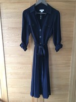 celleni star print midi dress