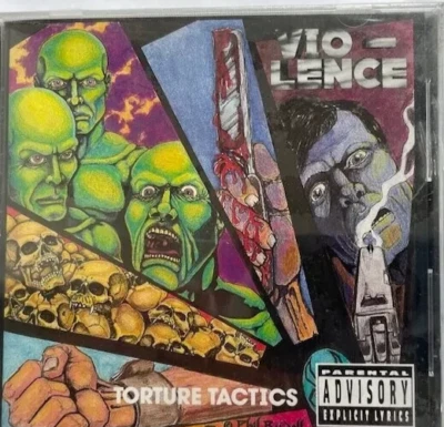 RARE! - VIO-LENCE - Torture Tactics - CD - Pristine - Free Ship! - Image 1 of 2