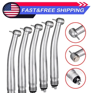 5pcs NSK Style Dental High Speed Handpiece 4Holes Air Turbine Standard Head M4 - Picture 1 of 10